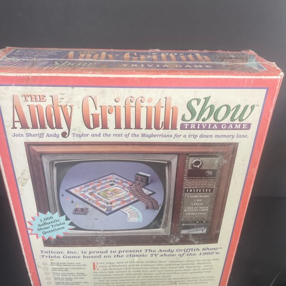 The Andy Griffith Show Trivia Game by - Red - Picture 3 of 6